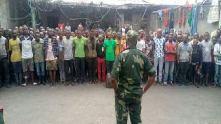 38 militaires libérés de la prison de Kangbayi