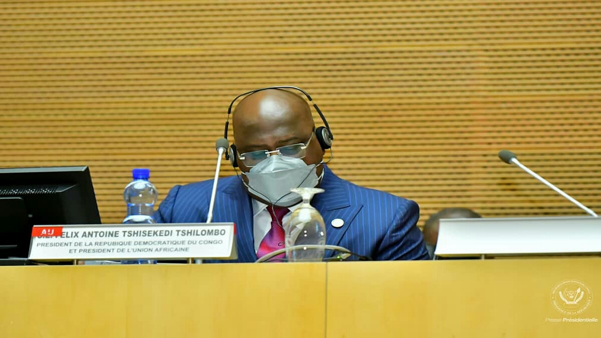 Félix Tshisekedi, à addis abeba