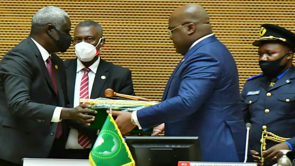 Félix Tshisekedi président de l'UA