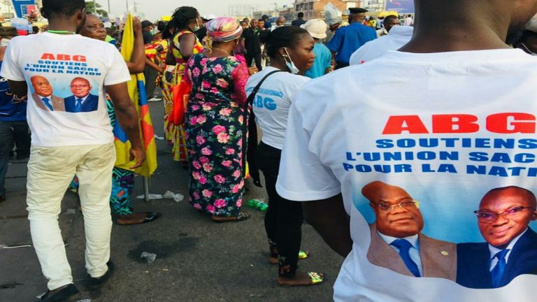 quelques militants de l'Union Sacrée