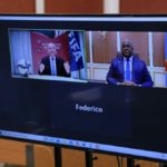 GIANNI INFANTINO a échangé par visioconférence avec Felix Tshisekedi