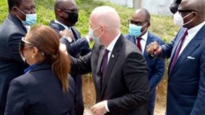 Gianni Infatino arrive en RDC.