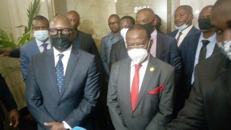 Modeste Bahati et Sama Lukonde