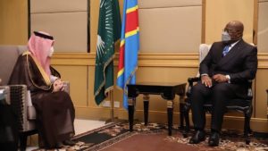 Félix Tshisekedi a reçu une délégation saoudienne