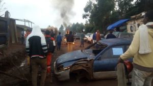 Bukavu : la RN2 barricadée