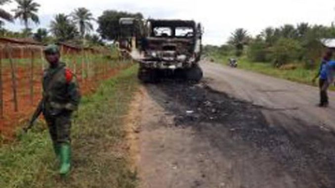 Beni : 3 morts et un véhicule incendié