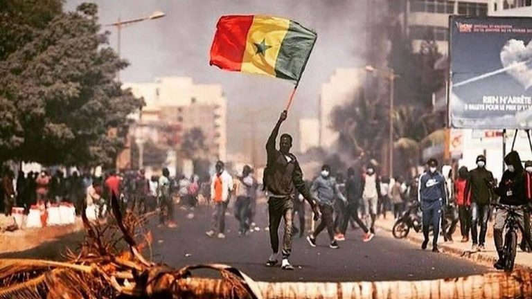 Sénégal manifestants révoltés