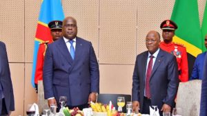 John Magufuli et Félix Tshisekedi