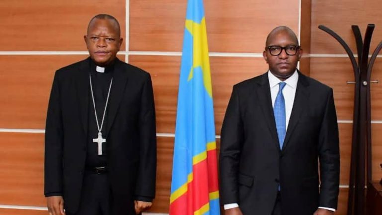 Sama Lukonde et Fridolin Ambongo