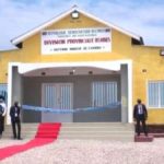 nouveau bâtiment administratif de la division des mines à Lwambo