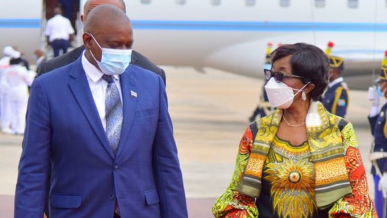 Éric Mokgweetsi et Marie Tumba Nzeza