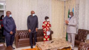 Félix Tshisekedi ,Eddy Maloka et Marie Tumba Nzeza