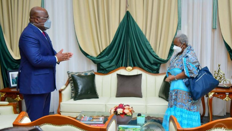 Bintou Keita et Tshisekedi