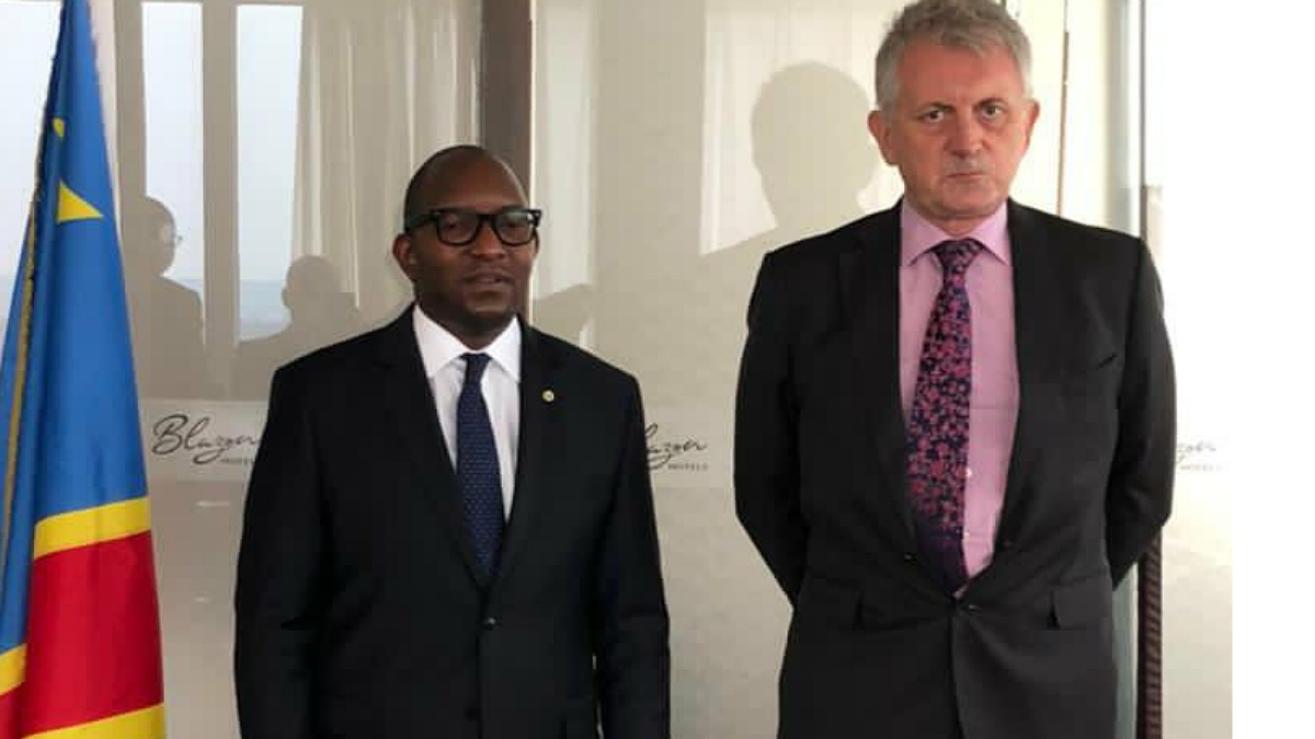 Jean-Marc Châtaigner et Sama Lukonde