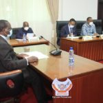 ylvestre Ilunga dont les membres du comité multisectoriel de riposte de lutte contre la Covid-19