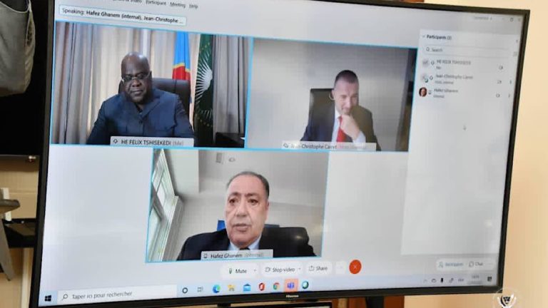 Félix Tshisekedi a échangé Hafez Ghanem
