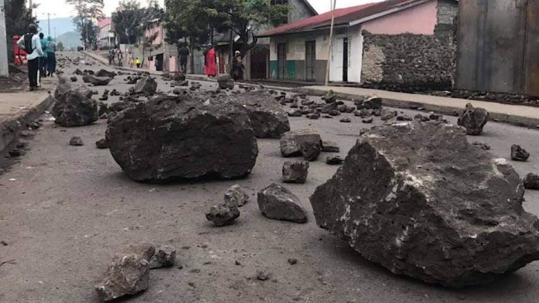 Nord Kivu Goma manifestations