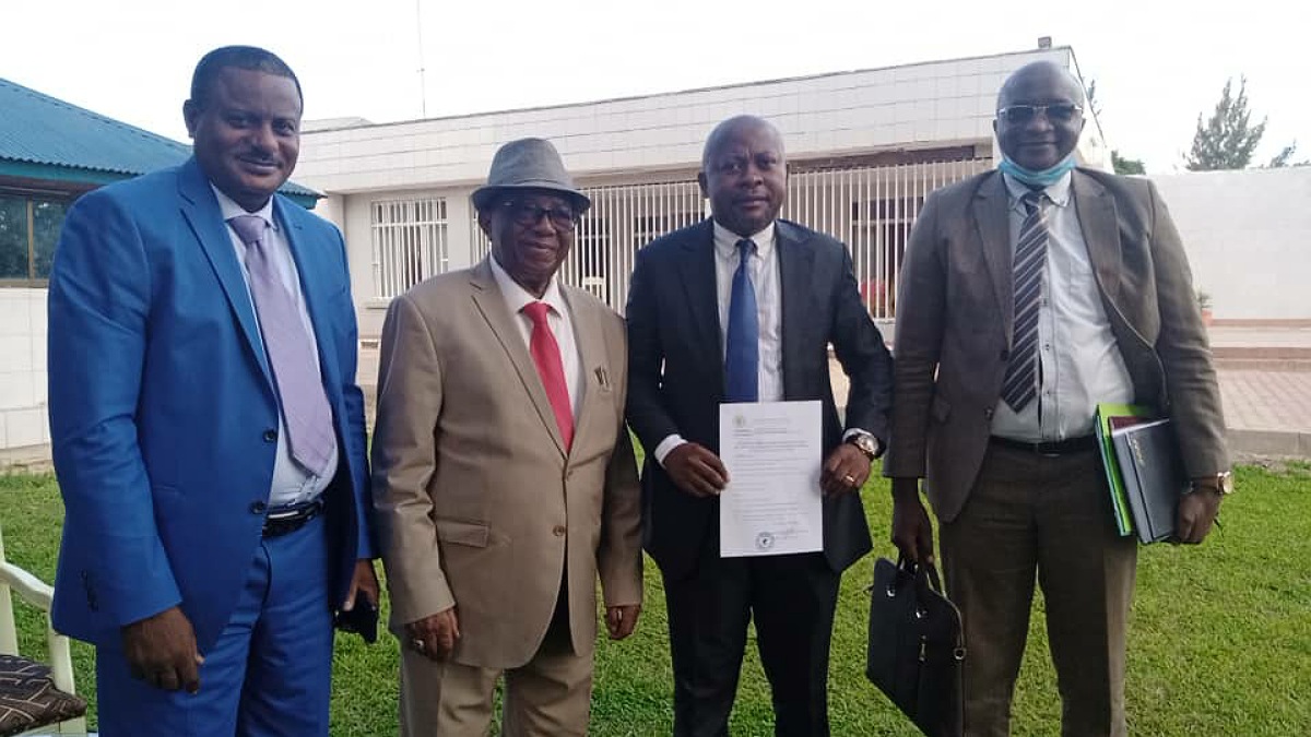 Érick Muta Ndala, président fédéral de l'UNAFEC/Haut-katanga