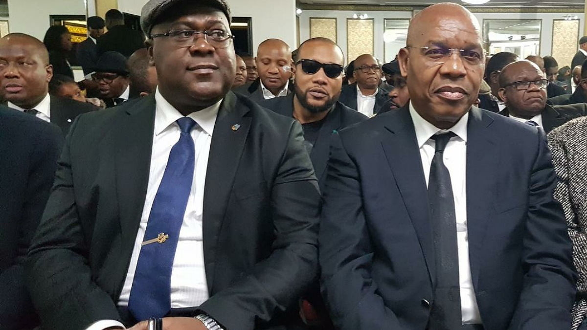 François Mwamba et Félix Tshisekedi