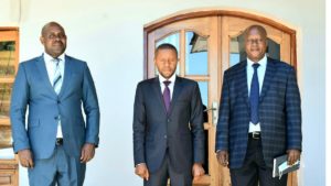 Eugène Serufuli, Carly nzanzu Kasivita et Robert Seninga 