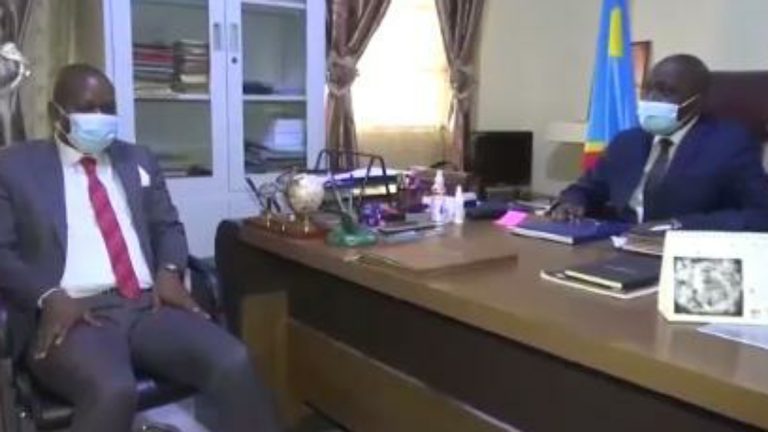 Georges Mawini et Bertin Mwaba