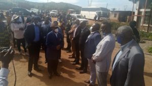 Haut-Katanga : arrivée des députés à Kasumbalesa