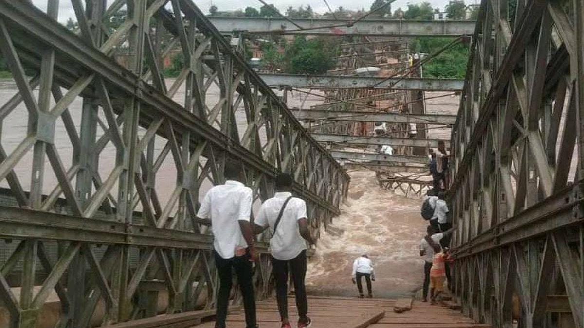 pont de la rivière Kasaï, à Tshikapa