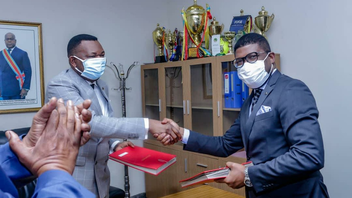 Serge Nkonde et Amos Mboyo Kitenge