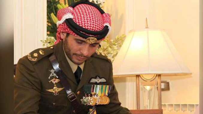 Jordani coup d'état prince hamza