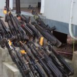 armes de différents calibres