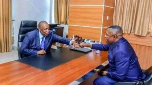 Jules Alingete et Jean-Jacques Mbungani