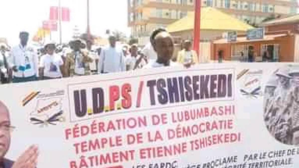 UDPS haut Katanga Lubumbashi