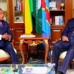 Félix-Antoine Tshisekedi Tshilombo et son homologue Denis Sassou Ngessou