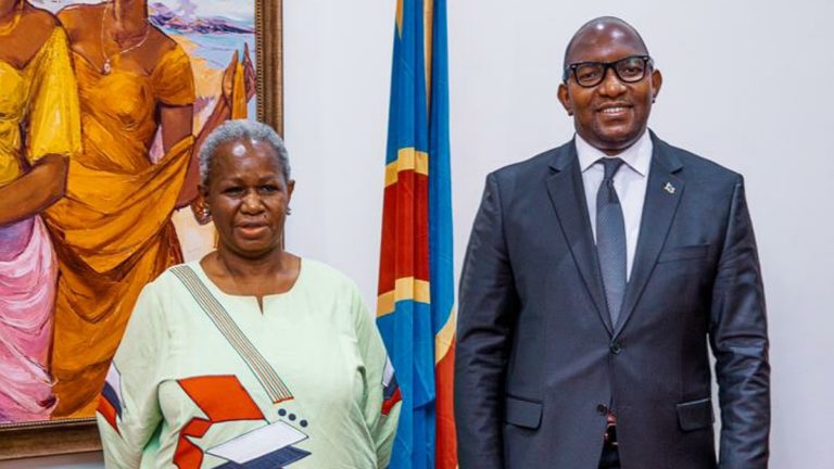 Sama Lukonde et Bintou Keita