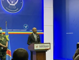 Patrick Muyaya Porte Parole du Gouvernement RDC