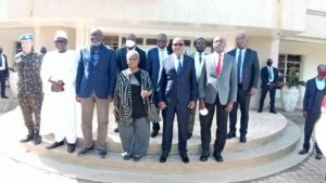 Bintou Keita reçue par le gouverneur Ngwabidje