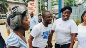 les manifestants contre le RAM