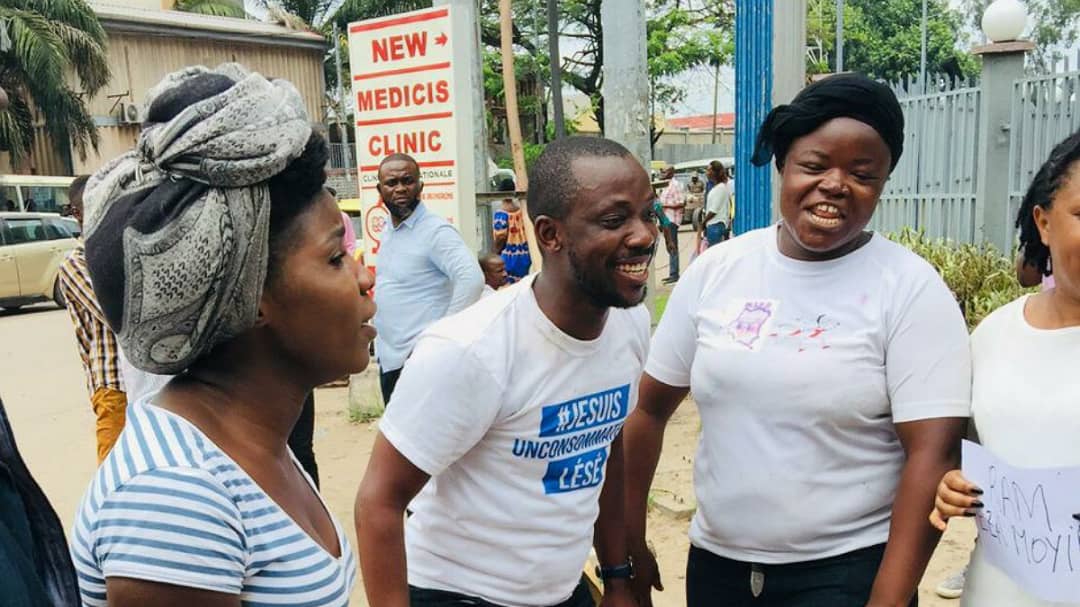 les manifestants contre le RAM