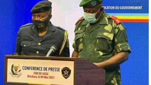 porte-parole de l'armée Richard Kasonga