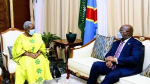 Félix Tshisekedi et Bintou Keita