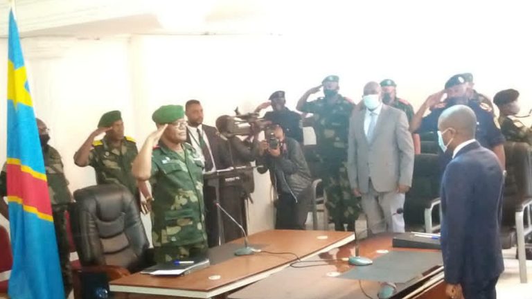 Nord-Kivu : le gouverneur militaire Ndima Kongba Constant prend officiellement le pouvoir