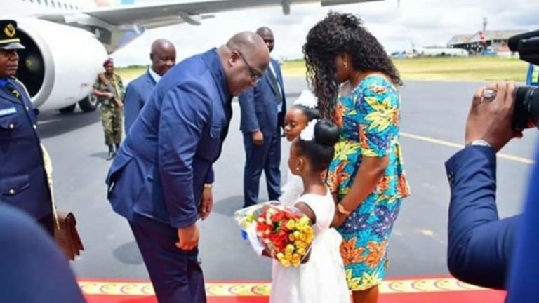 Félix Tshisekedi à Lubumbashi