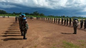 derniers hommages au casque bleu malawite tuée à Beni
