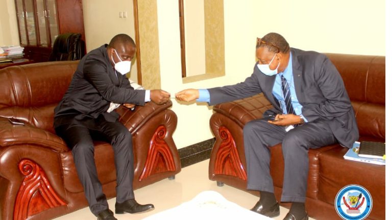 Muhindo Nzangi et Jean-Pierre Ilboudou