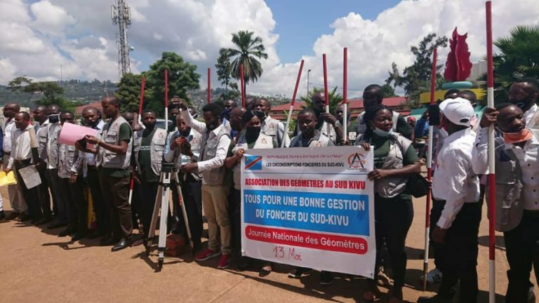 L’association des géomètres en province du Sud-Kivu