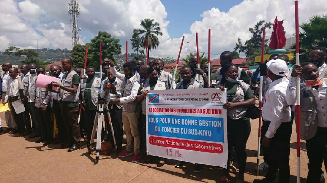 L’association des géomètres en province du Sud-Kivu