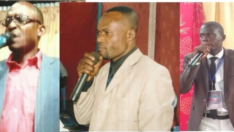 Past. SAM MULAJA, Rév.Dr. Elie KUPA, Past. SAMUEL MBAYI