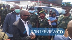 Arrivé du premier ministre Jean-Michel Sama Lukonde, Samedi 05 juin 2021, à Goma.