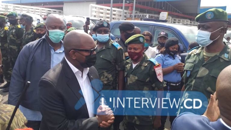 Arrivé du premier ministre Jean-Michel Sama Lukonde, Samedi 05 juin 2021, à Goma.