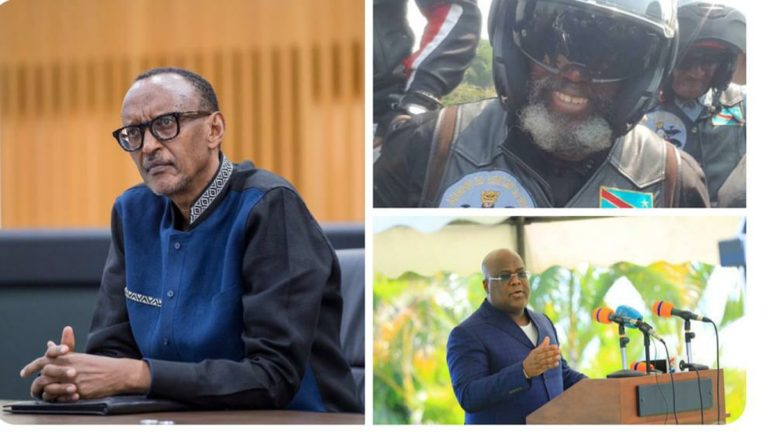 Joseph Kabila ,Paul Kagame et Félix Tshisekedi